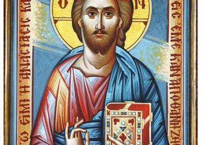 [1087] [40Χ30] ΧΡΙΣΤΟΣ.  ΕΓΩ ΕΙΜΙ Η ΑΝΑΣΤΑΣΙΣ ΚΑΙ Η ΖΩΗ…